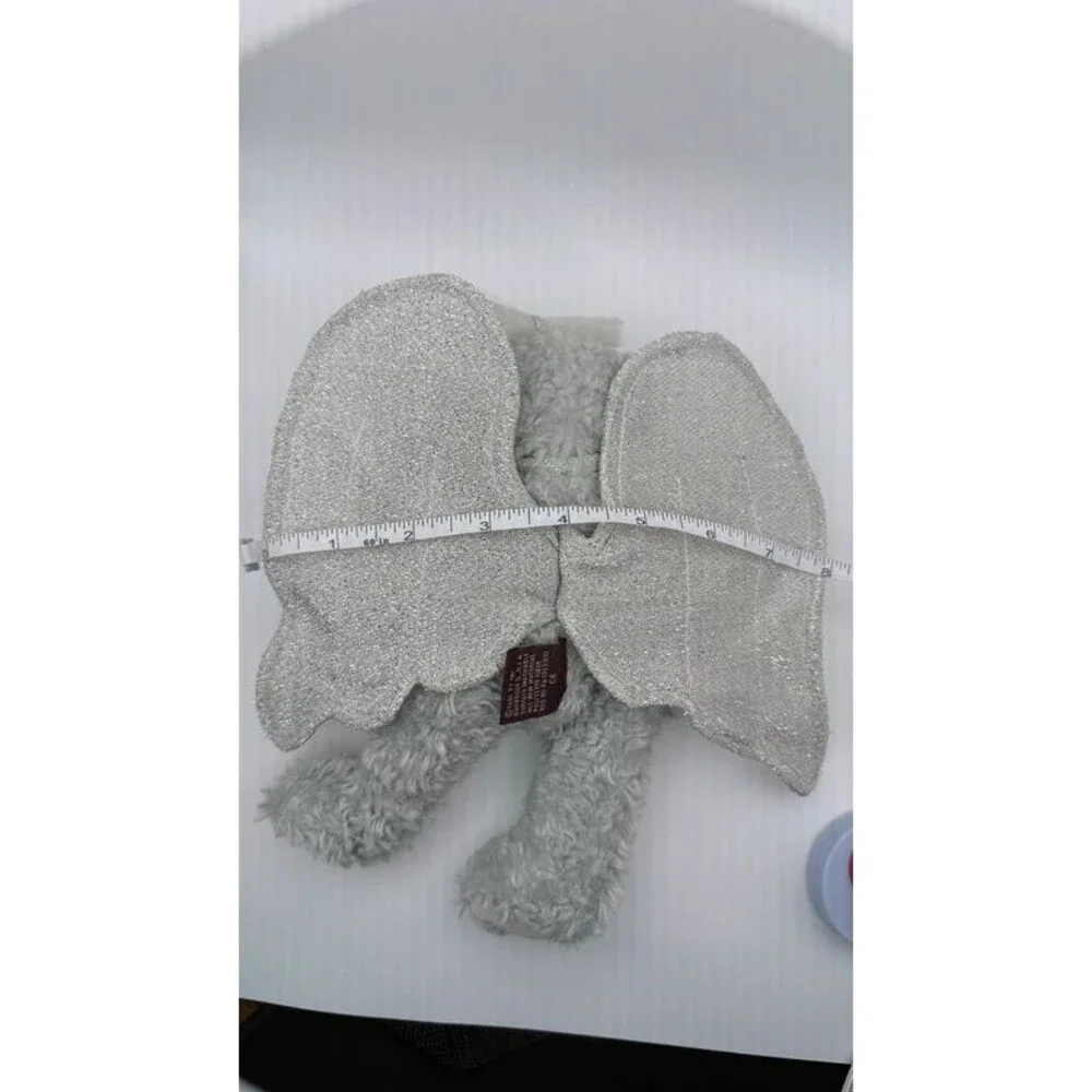 Vintage 1993 Ty Attic Treasures Sterling Angel Bear Silver Wings Plush w/ Tags